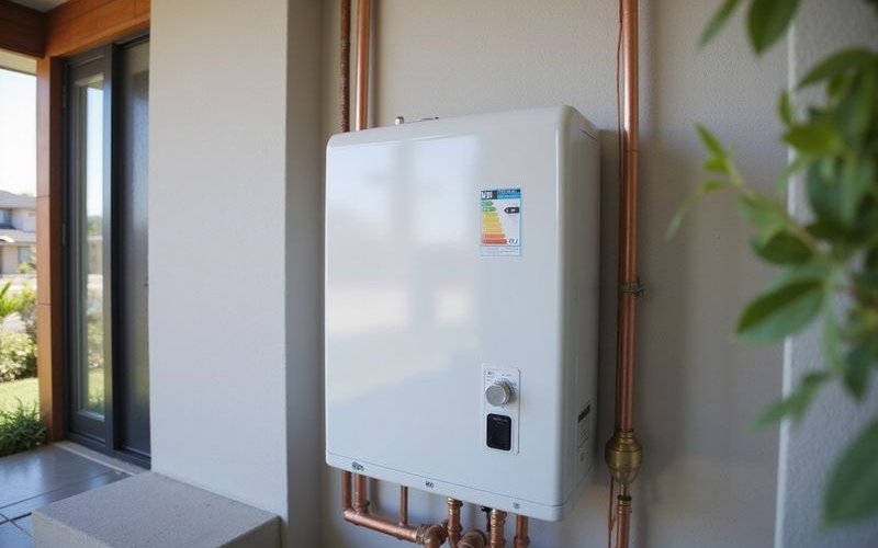 Heat pump installation on rebate-eligible system in Perth home