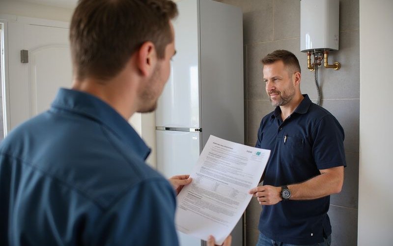 Assessment report discussion with Perth homeowner